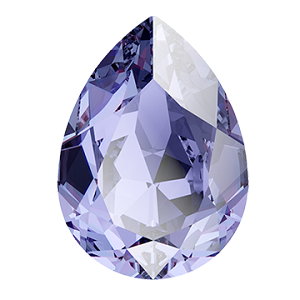 Swarovski 4320 Pear Fancy Stone 4x2.9mm Tanzanite +